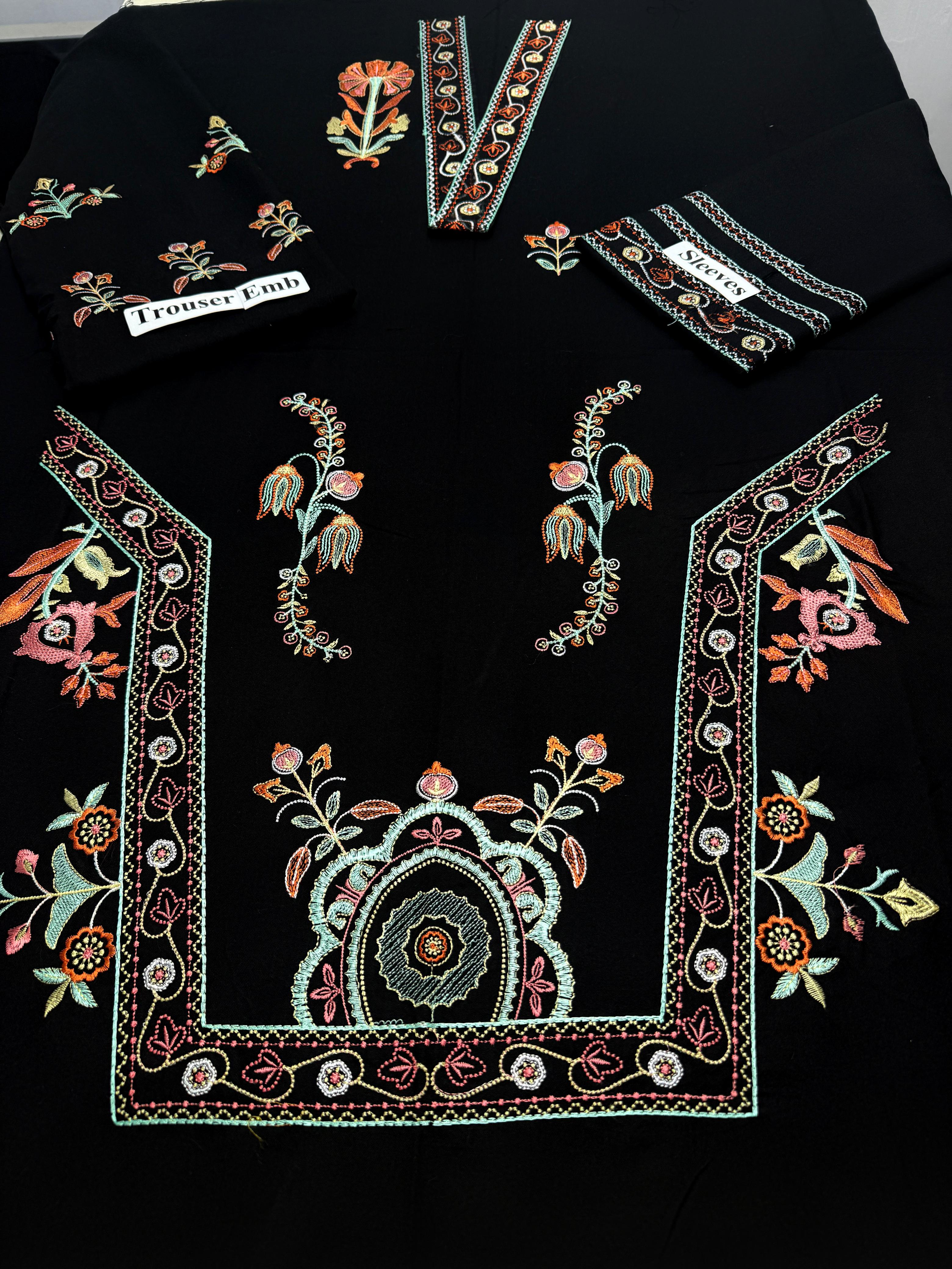 * Urge* 2PC Heavy Embroidery Suit